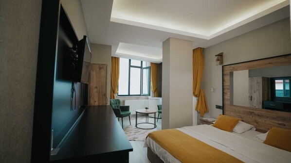 Standardzimmer | Italienische Bettbezüge von Frette, hochwertige Bettwaren