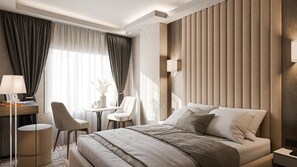 Habitación estándar | Sábanas italianas Frette y ropa de cama de alta calidad 
