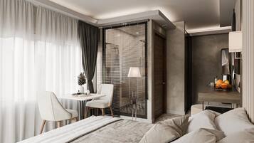 Standard Room | Frette Italian sheets, premium bedding, memory foam beds, free minibar