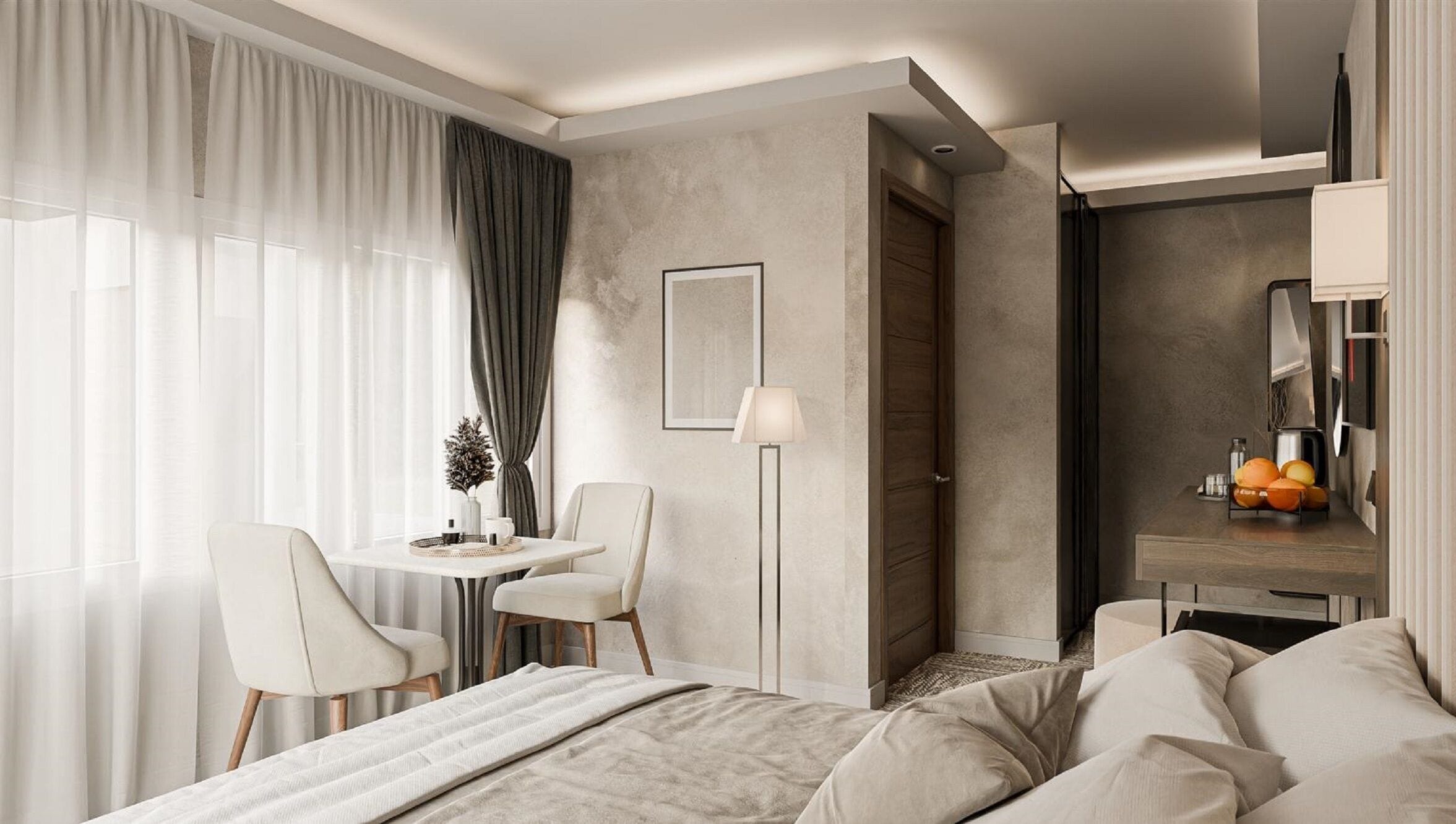 Standard Room | Frette Italian sheets, premium bedding, memory foam beds, free minibar