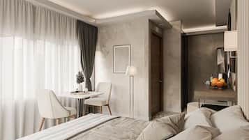 Standard Room | Frette Italian sheets, premium bedding, memory foam beds, free minibar