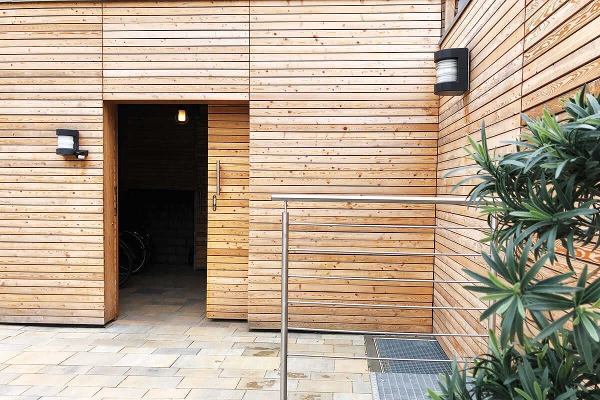 تفاصيل الفندق من الخارج