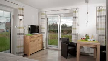 1 chambre, lit parapluie, Wi-Fi, draps fournis