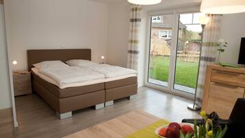 1 chambre, lit parapluie, Wi-Fi, draps fournis
