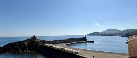 Accommodatie ligt op het strand