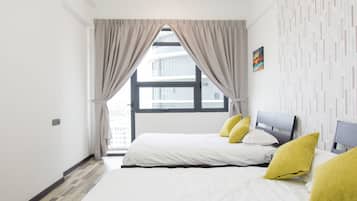 3 habitaciones, tabla de planchar con plancha y wifi