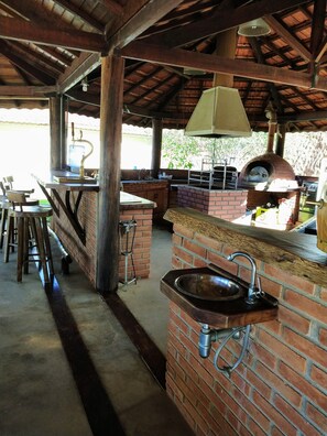 Enceinte de l’hébergement