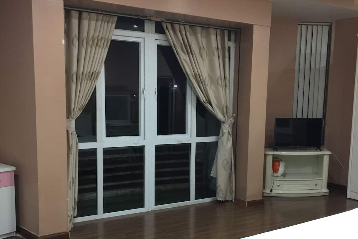 1 kamar tidur, kedap suara, dan Wi-Fi gratis