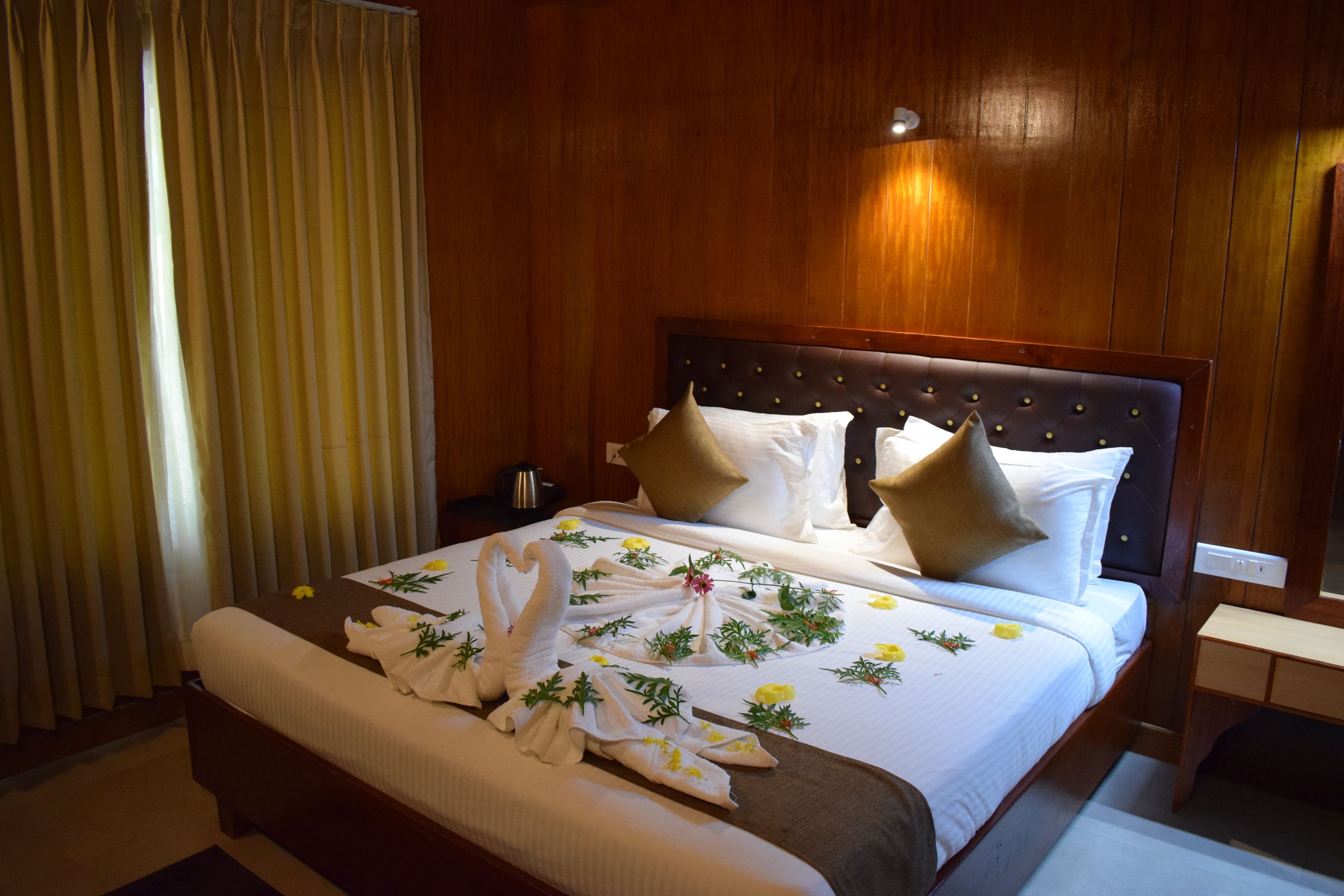 1 kamar tidur, seprai katun Mesir, seprai premium, dan busa memori