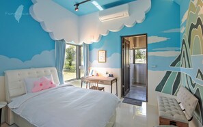 Habitación doble | Ropa de cama de alta calidad y decoración personalizada 