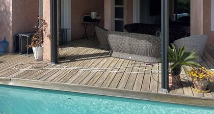 Beautiful Villa contemporary interior, bright.