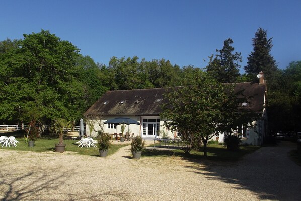 Façade de l’hébergement