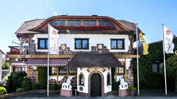 Fassade der Unterkunft