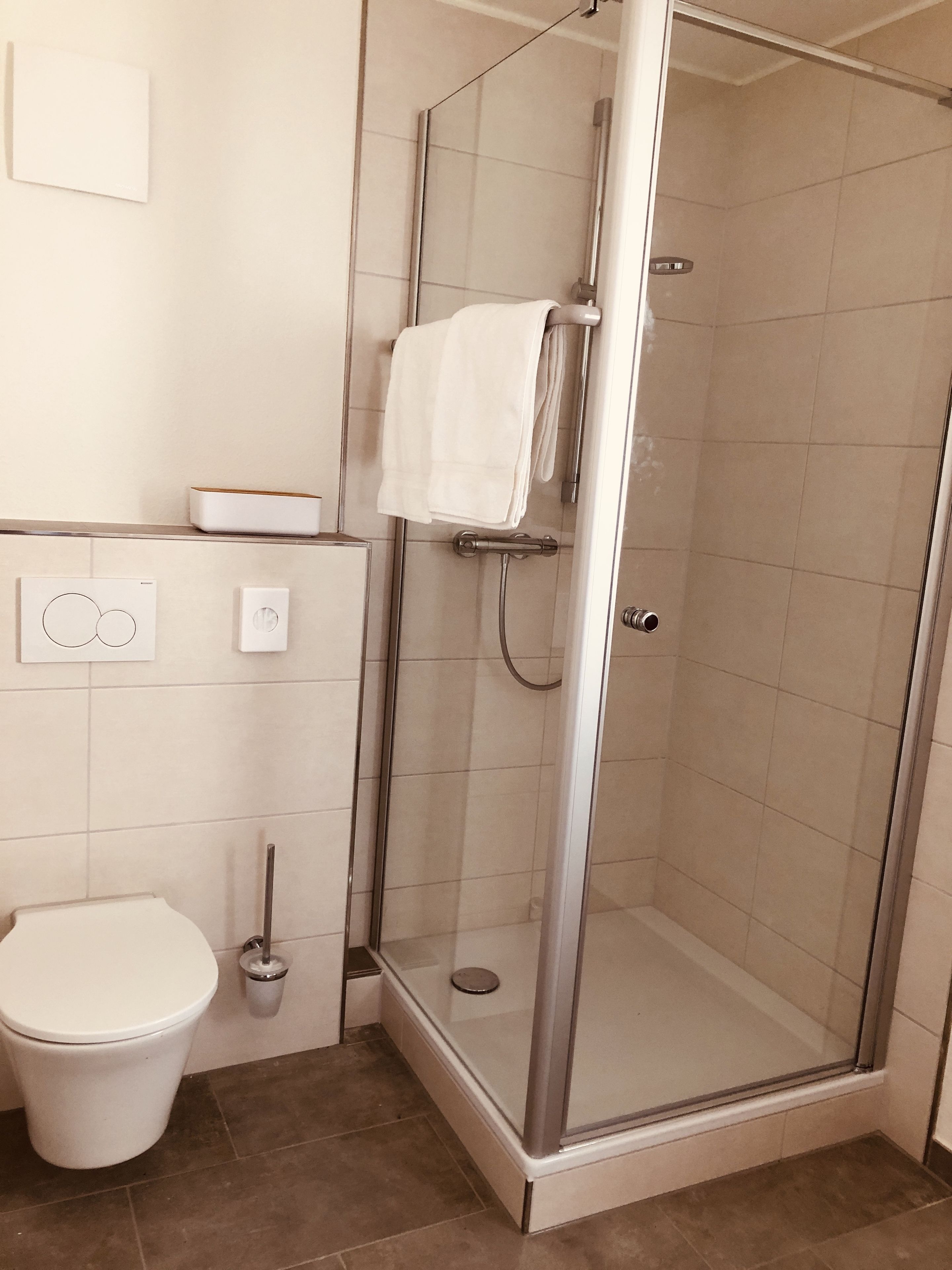 free toiletries, hair dryer, towels, soap