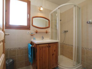 Bathroom - 3-star Apartment, 3 rooms, 6 ppl, terrace, garage - Briançon (Briançon)