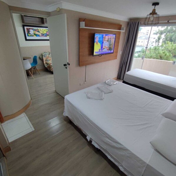 1 Schlafzimmer, Bügeleisen/Bügelbrett, kostenloses WLAN, Bettwäsche