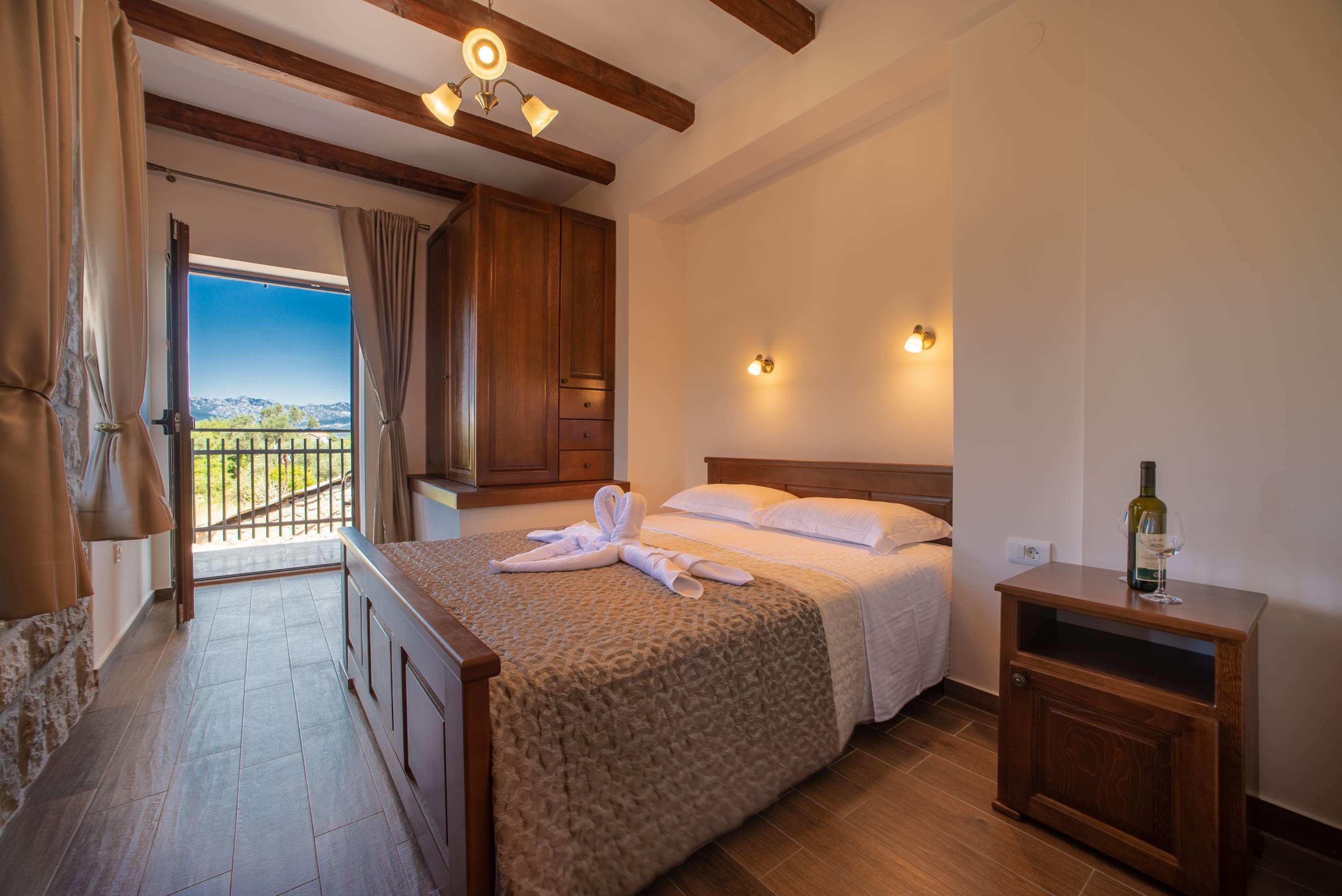 Appartement Luxe | Vue de la chambre