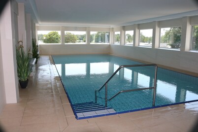 Family friendly apartment with 2 bedrooms, terrace and swimming pool