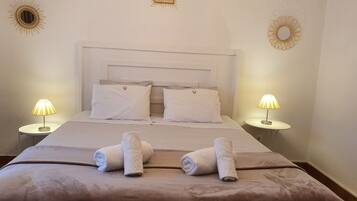 2 dormitorios, tabla de planchar con plancha, wifi y ropa de cama