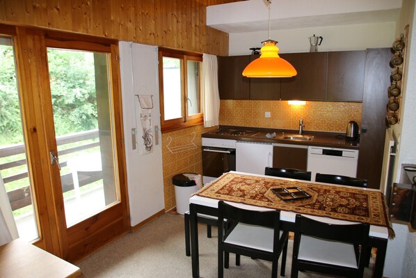 Fridge, oven, dishwasher, electric kettle