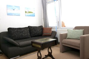 Living area - Holiday apartment K1213 for 2-3 persons with Baltic Sea view (Schönberg OT Holm)