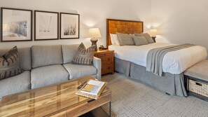 1 غرفة نوم ومكواة/لوح كي وواي فاي وملاءات أسرّة