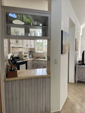 Fridge, microwave, oven, stovetop - Beautiful Villa in Sosua - Walk to Beach and Downtown - Residencial Hispaniola (Sosua)