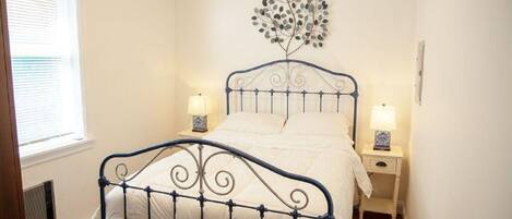 2 soveværelser, skrivebord, strygejern/strygebræt, gratis Wi-Fi