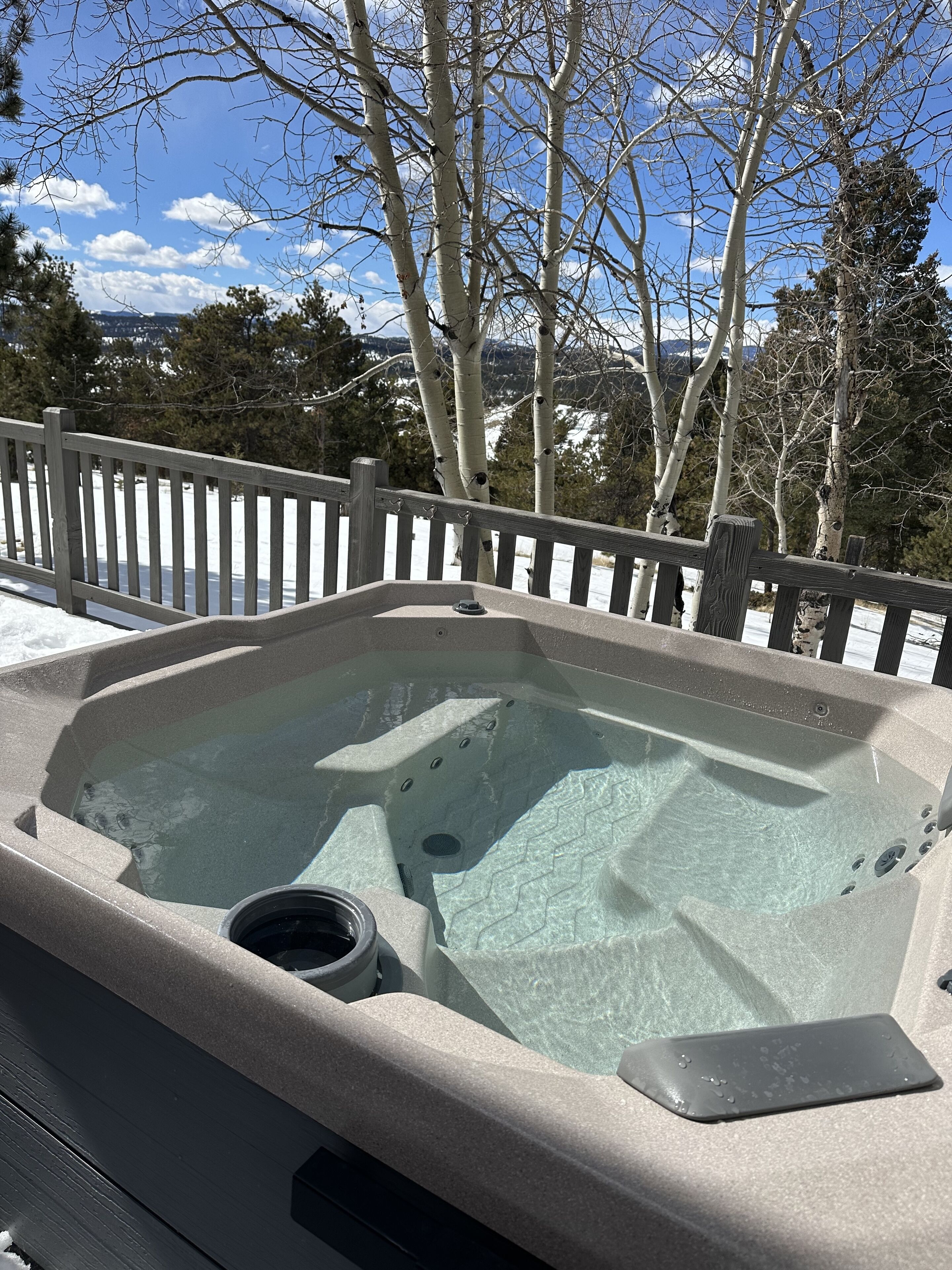 Bain à remous extérieur