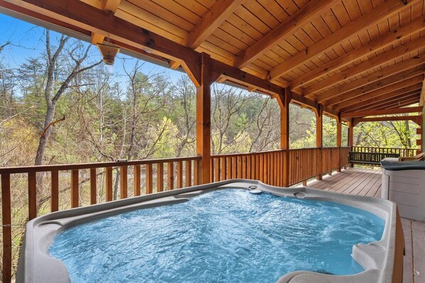 Bain à remous extérieur