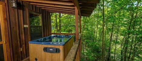 Bañera de hidromasaje exterior