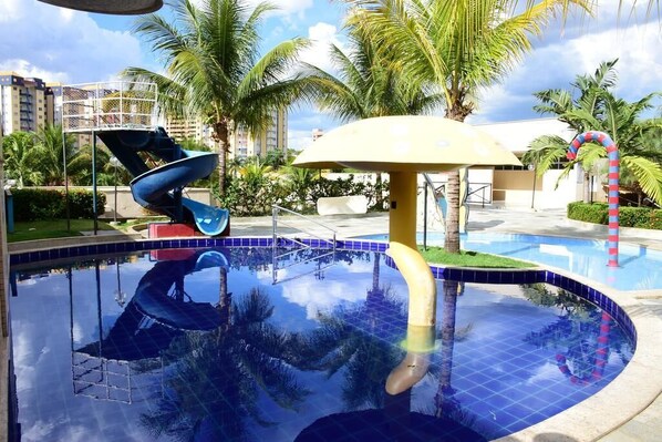 Indoor pool, outdoor pool