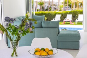 Villa, 3 Bedrooms, Private Pool | In-room dining