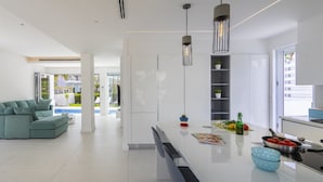 Villa, 3 Bedrooms, Private Pool | Private kitchen - Protaras Villa Piera By The Sea (Paralimni)