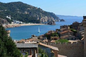 Vue sur la plage/l’océan