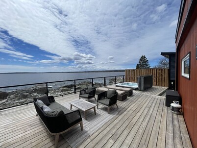 Villa de diseño frente al mar