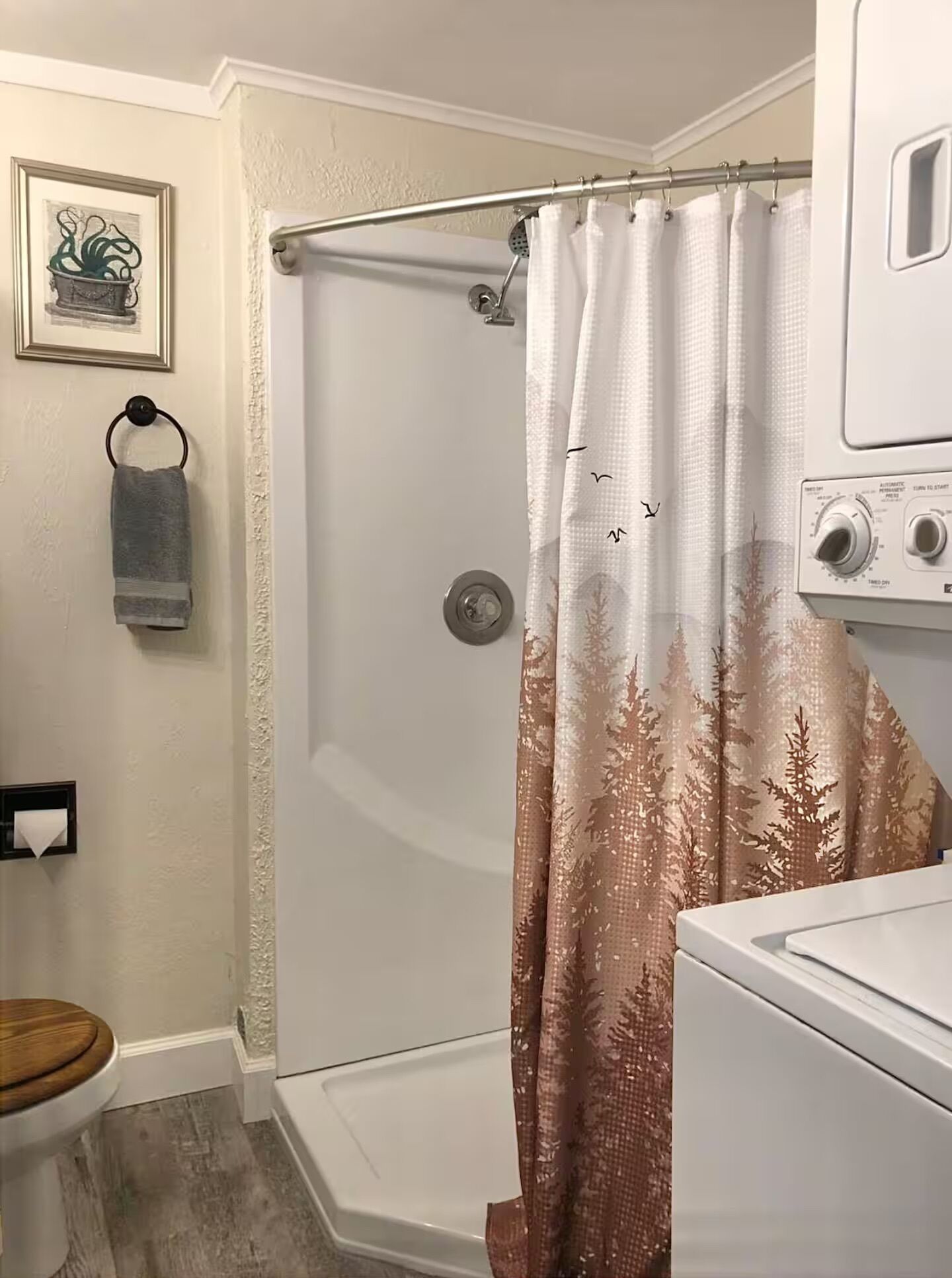 吹风机、毛巾、肥皂、卫生纸