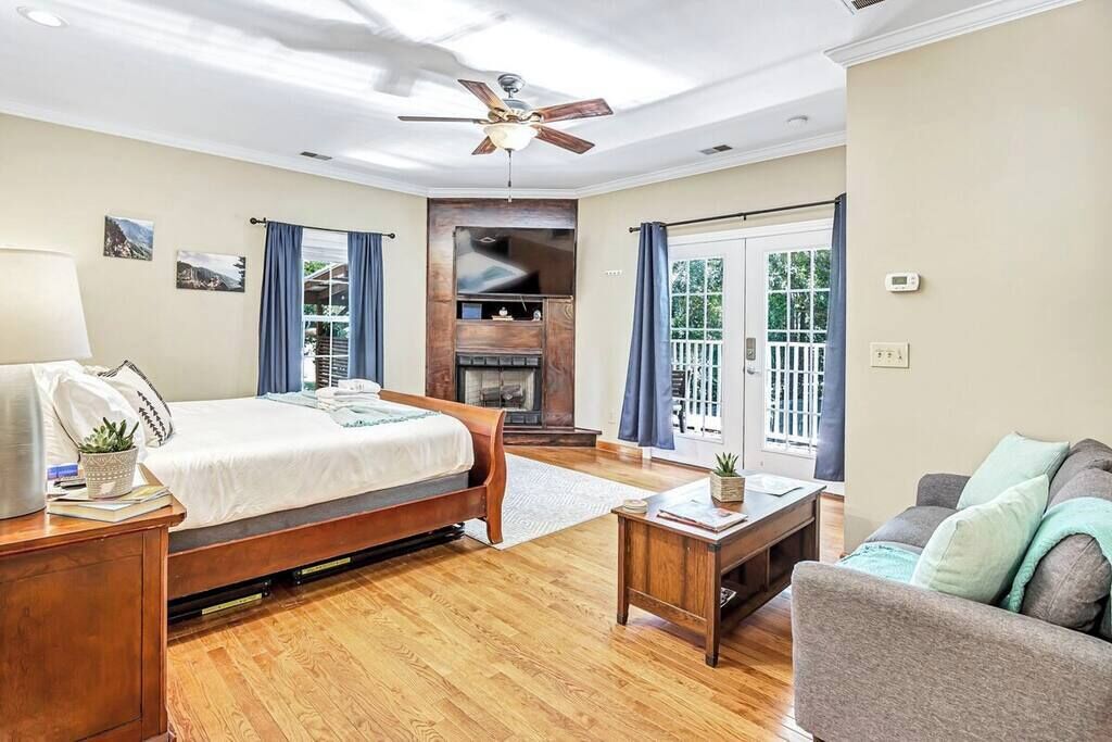 1 soverom, strykejern/-brett, wi-fi og sengetøy