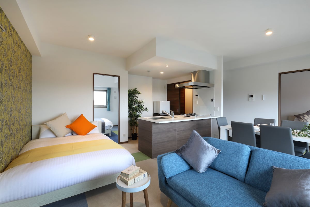 1 bedroom, WiFi (free), bed sheets