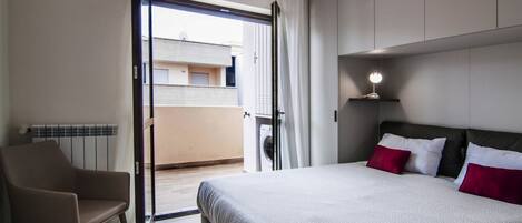 1 Schlafzimmer, Bügeleisen/Bügelbrett