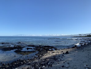 Sun loungers, beach towels