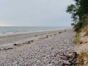 Tæt på stranden