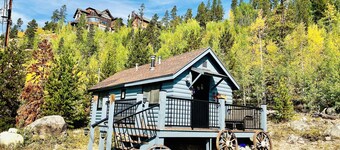 Walk to Downtown! Amazing views! Quiet, peaceful space! Rustic cabin, free WiFi