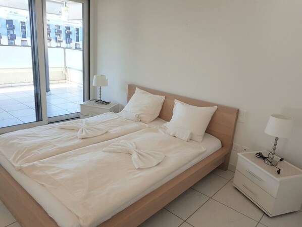 1 غرفة نوم وواي فاي وملاءات أسرّة وتسهيلات لدخول الكراسي المتحركة