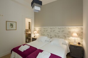 2 slaapkamers, een strijkplank/strijkijzer, wifi, beddengoed