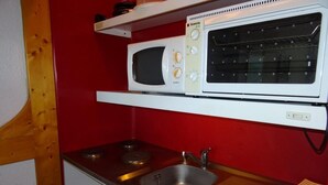 Unclassified image, 2 of 11, button - 100m from ski slopes, 1st floor, view valley, balcony, tv, 22m², Les Arcs (Les Arcs)
