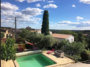 Pool - South of France, swimming pool and fantastic view! (Aubais)