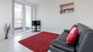 Leilighet, 2 soverom, balkong | Oppholdsrom
