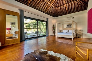11 bedrooms, in-room safe, iron/ironing board, travel cot - 11-bedroom private estate, ideal for large groups, families, retreats and celebrations. The estate accomodates up to 30 guests. Includes daily breakfast, a private chef, airport transfers, complimentary massages, dedicated driver and housekeeping. (Seminyak)