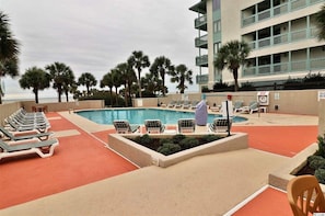 Indoor pool, outdoor pool